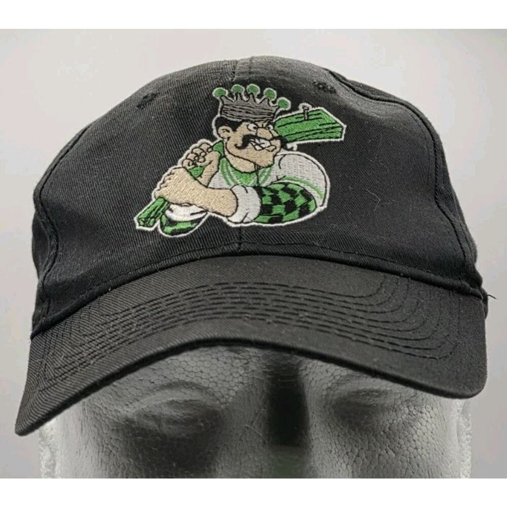 Vintage MiLB CLINTON LUMBER KINGS Minor League Youth SnapBack HAT‎ Outdoor Caps